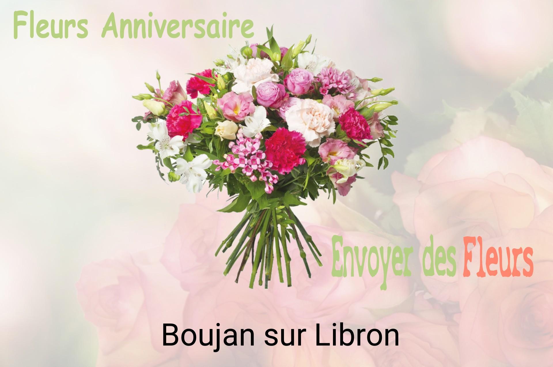 Bouquet de fleurs d’anniversaire livré à Boujan-sur-Libron